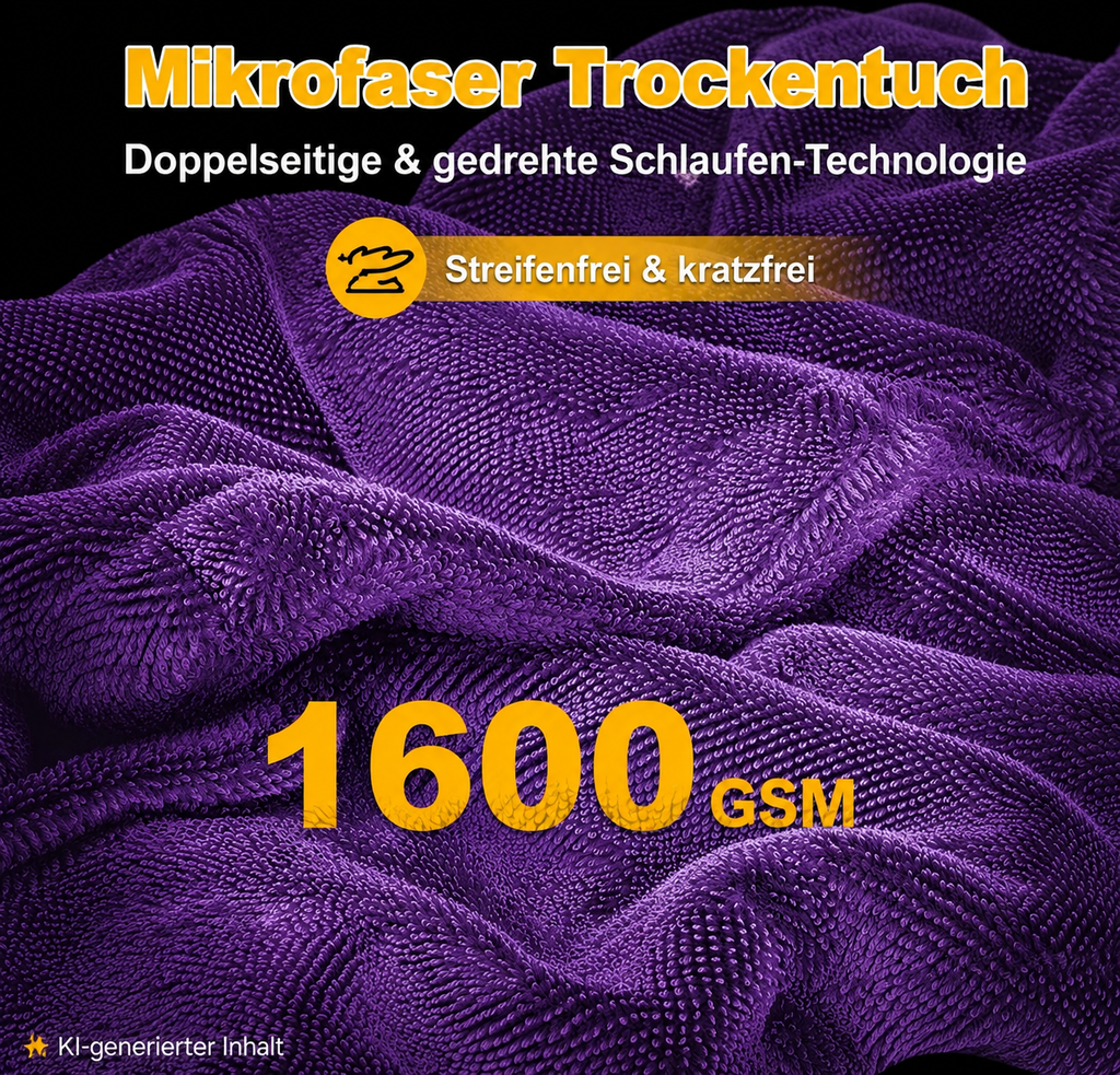 Fahrzeug Trockentuch 90x60cm