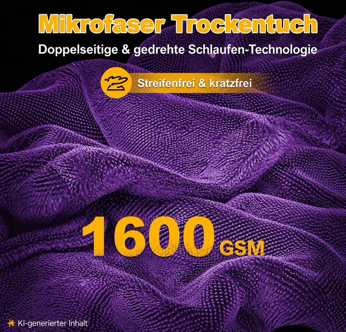 Fahrzeug Trockentuch 90x60cm